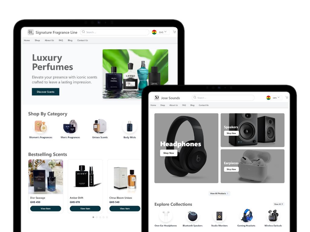 Lave Store Example